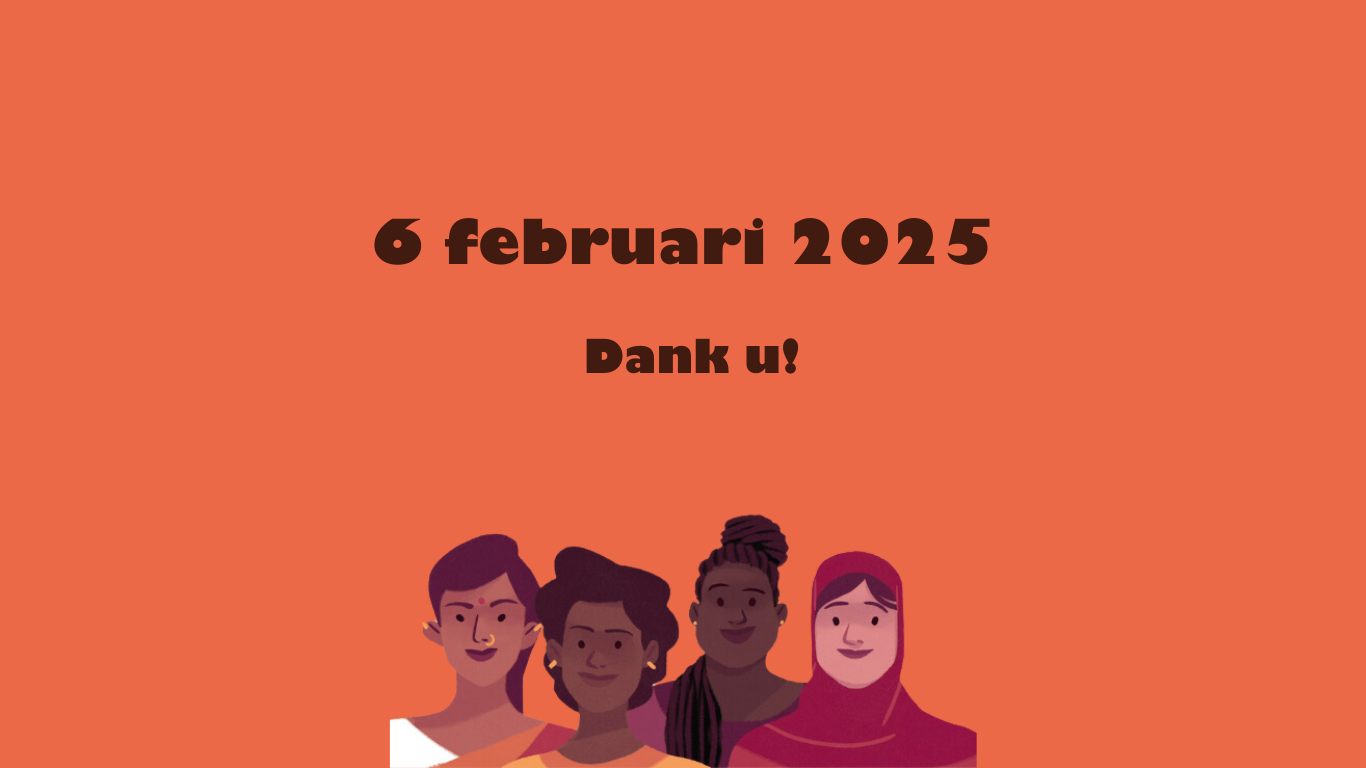 6 februari 2025 - dank u!