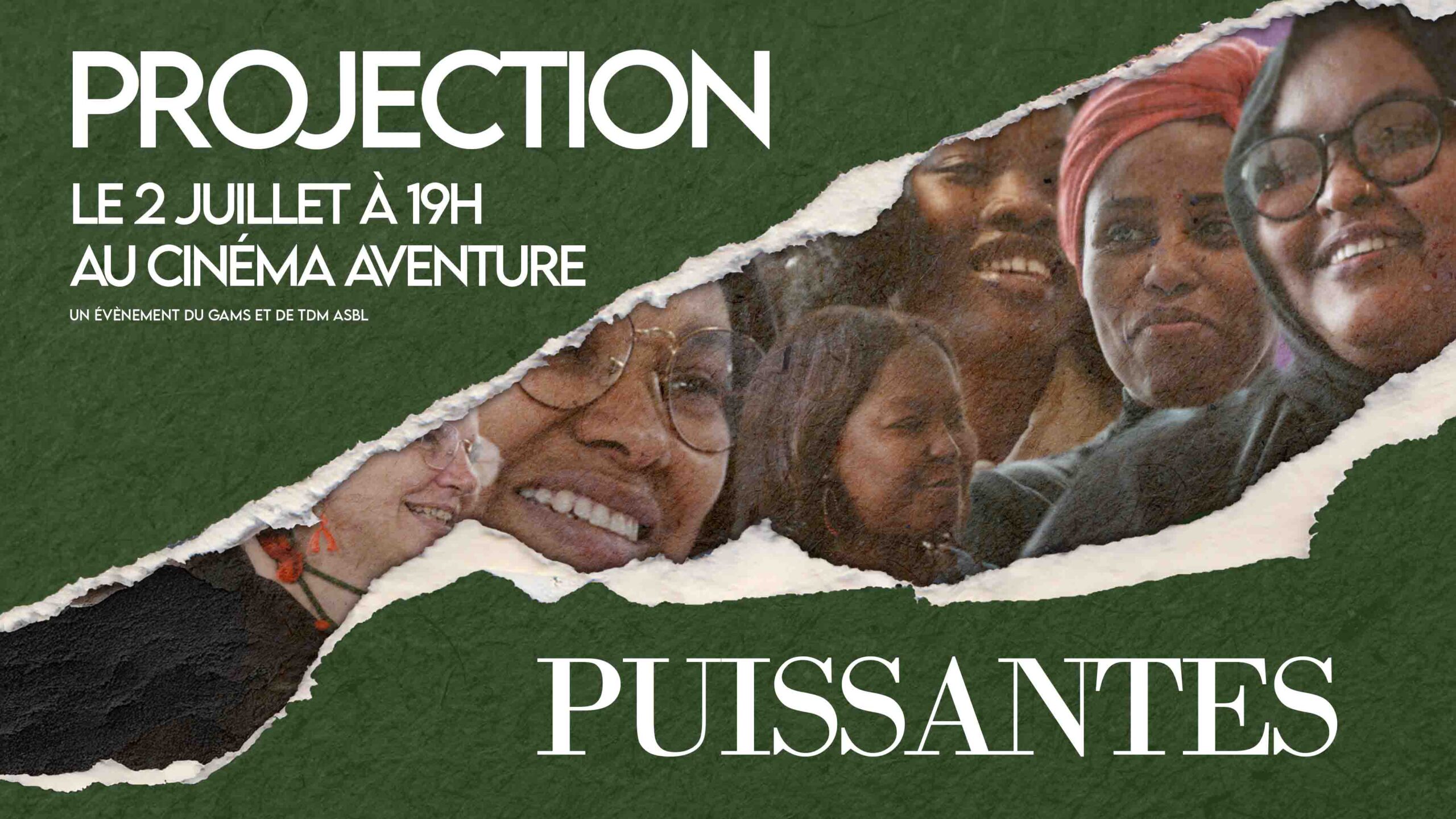 Documentaire "Puissantes" - 2 juillet 19h au cinéma Aventure