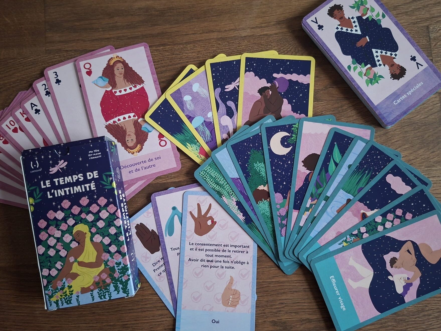 Temps de l'Intimité - jeu de Cartes