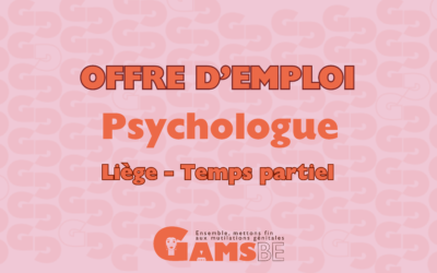 OFFRE D’EMPLOI : Psychologue clinicien·ne (H/F/X)